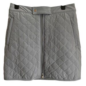 Athleta Women Quilted Apres Ski Winter Mini Skirt Size 6 Athleisure Outdoor